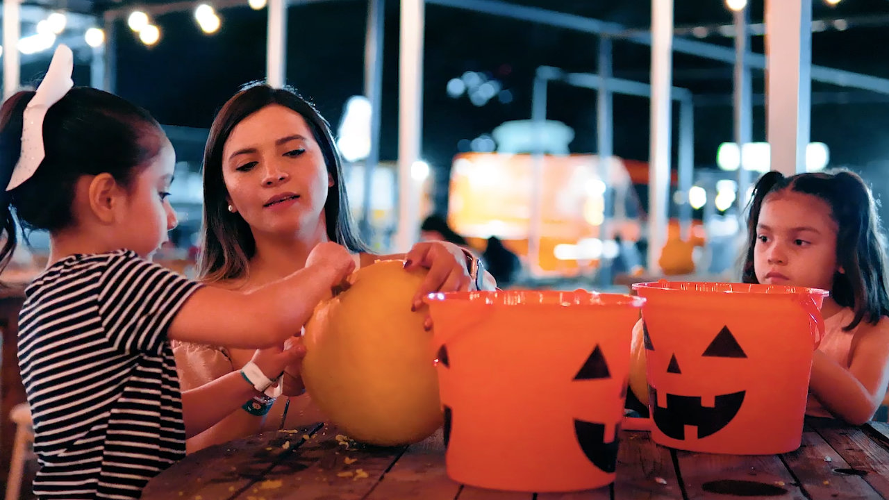 Patch Studio, feria llena de calabazas